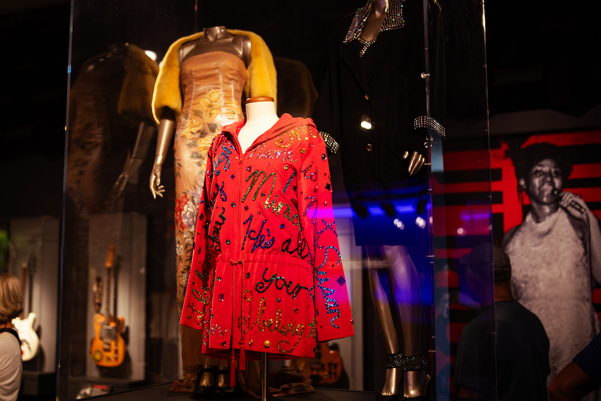 Whitney Houston Rock & Roll Hall of Fame Artifact