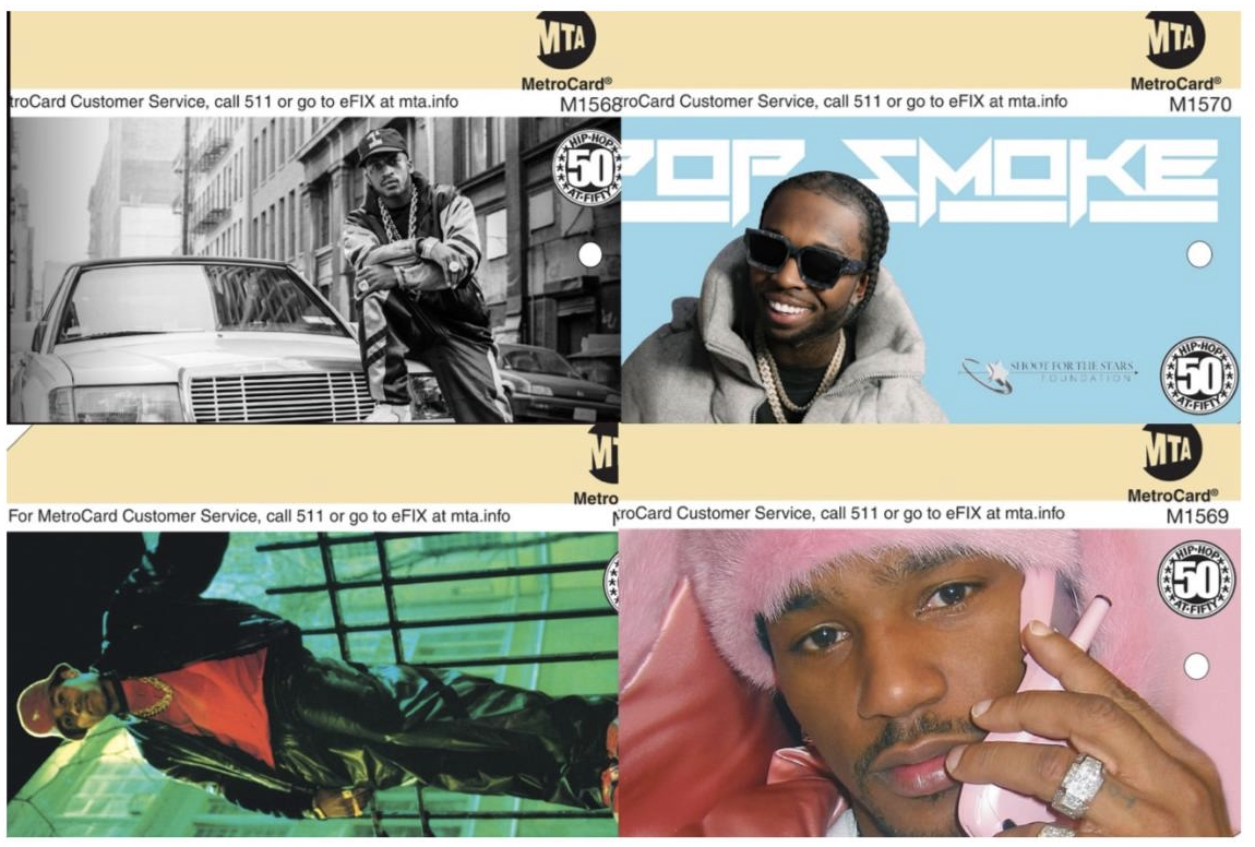 MTA Hip Hop 50 Limited Edition MetroCards