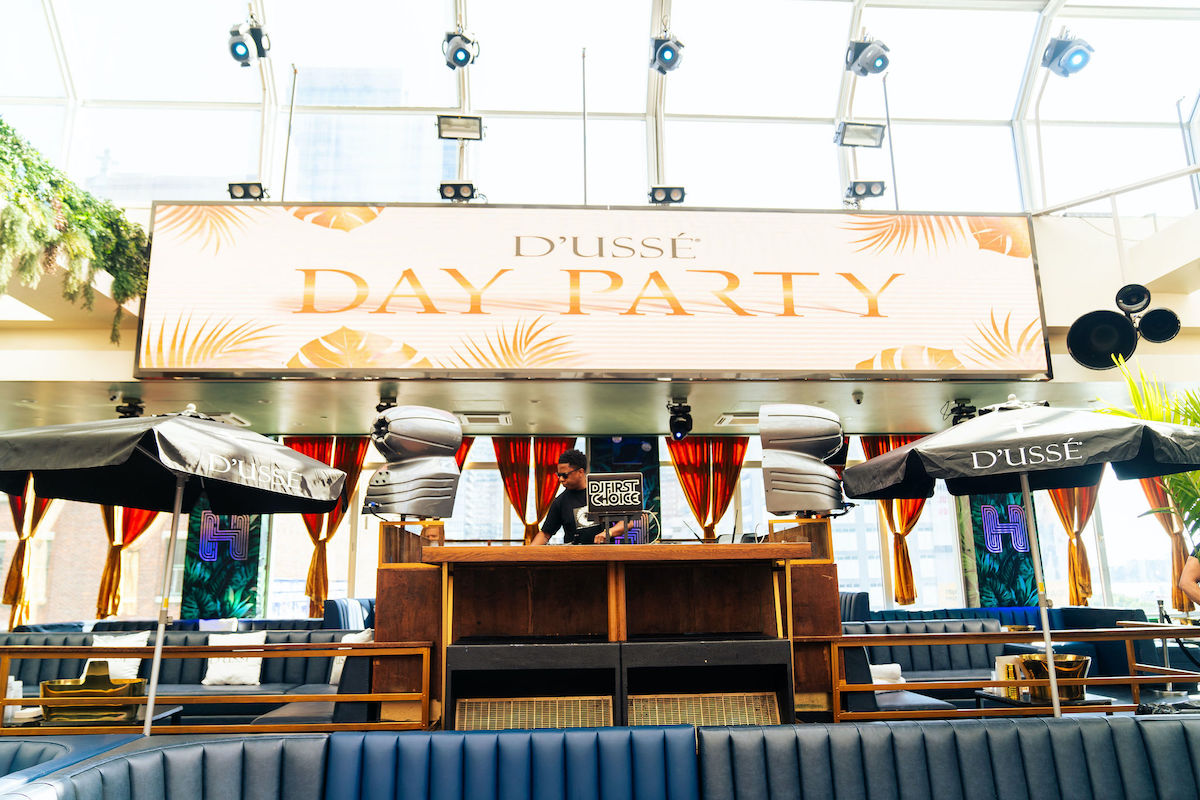 Lola Brooke Hosts D'USSÉ Day Party at Habor NYC Rooftop