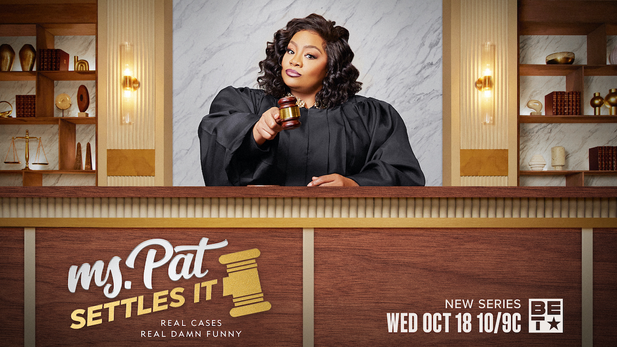 MS. PAT SETTLES IT key art