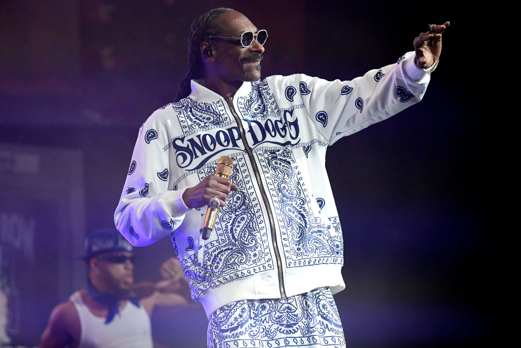 Snoop Dogg And Wiz Khalifa Perform At Golden 1 Center
