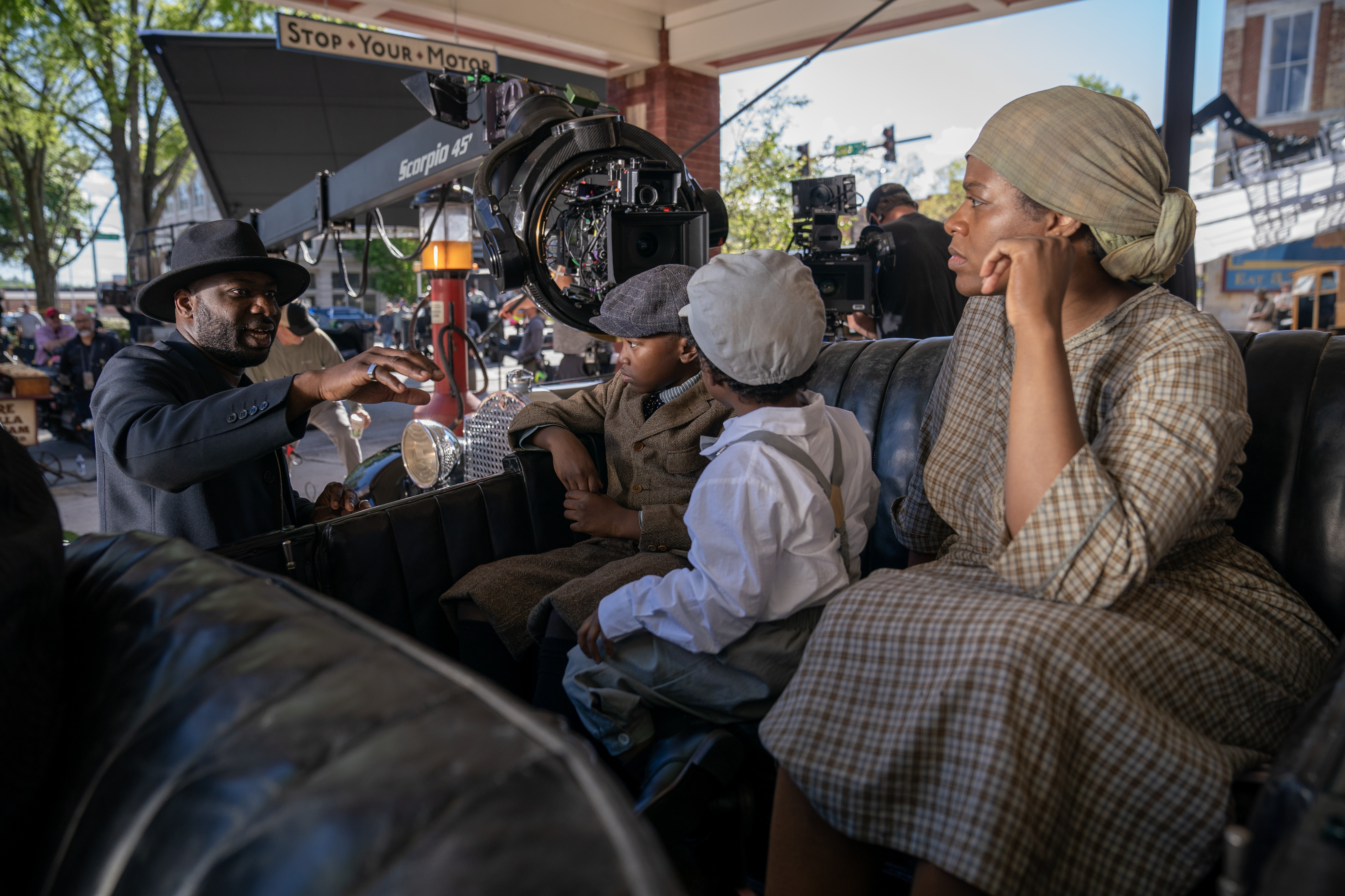 The Color Purple BTS images