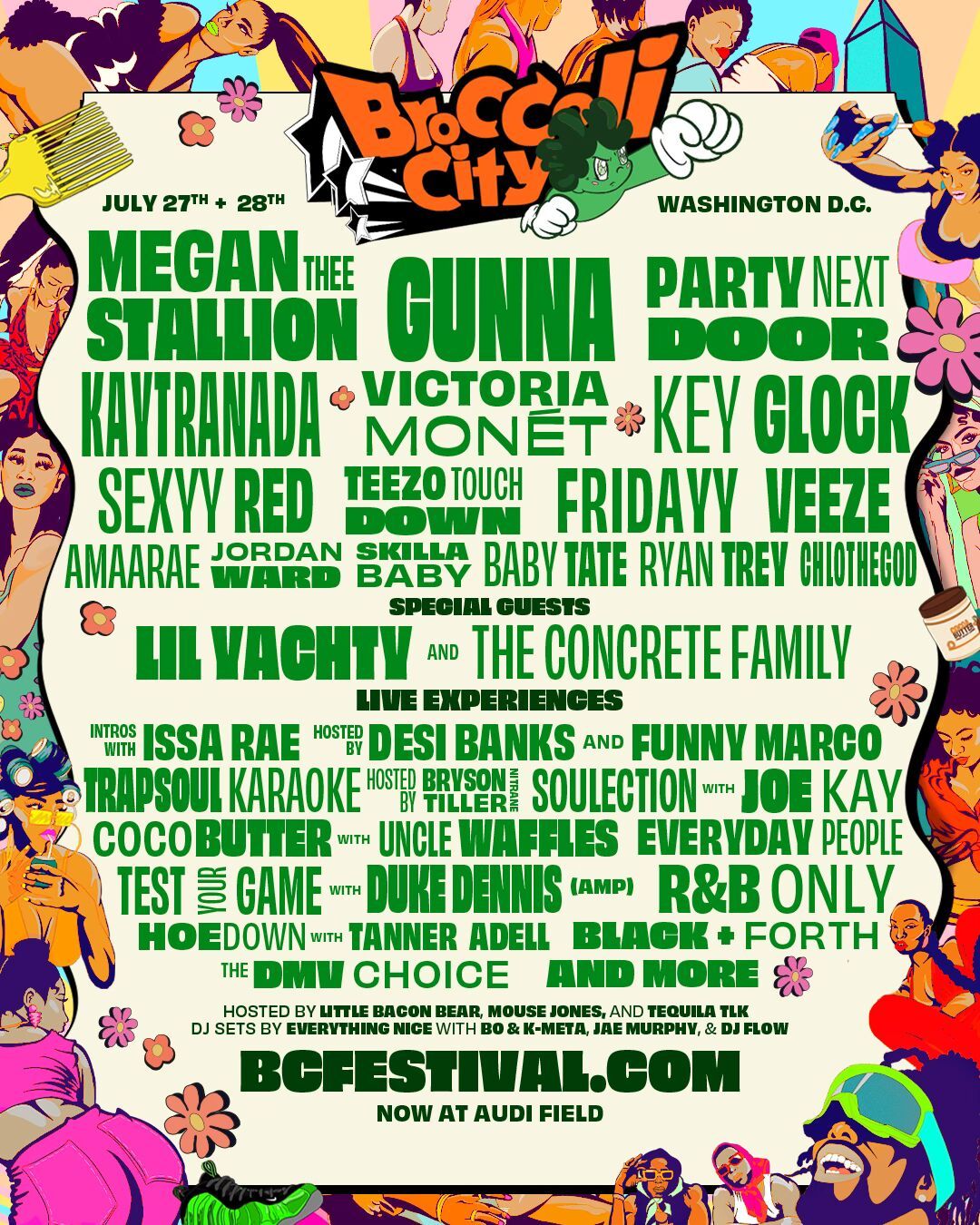 2024 Broccoli City Festival Lineup