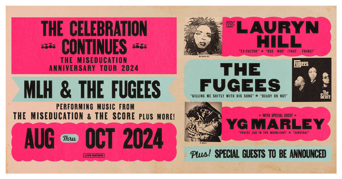 Lauryn Hill & Fugees Tour Asset