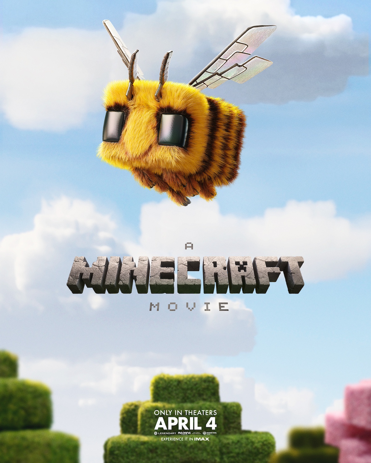 'A Minecraft Movie' Poster