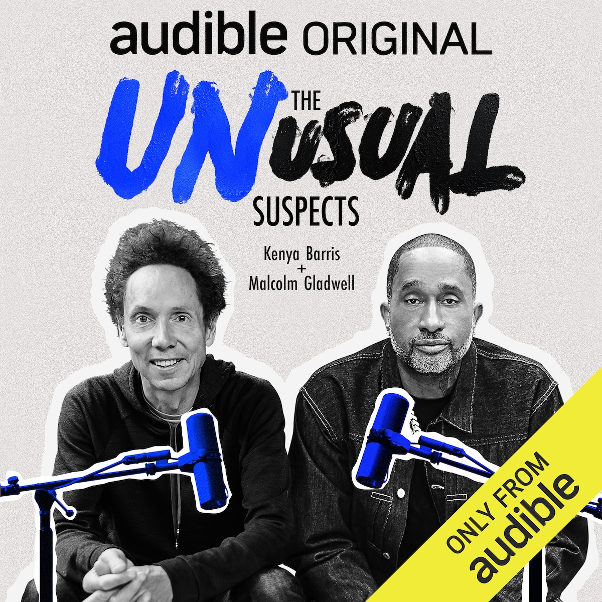Audible's The Unusual Suspects Key Art