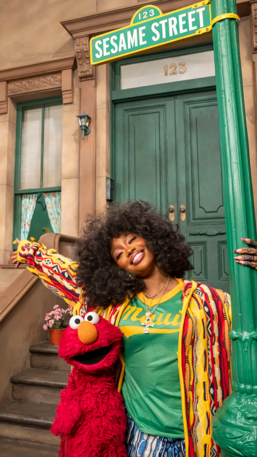 SZA x Sesame Street Assets
