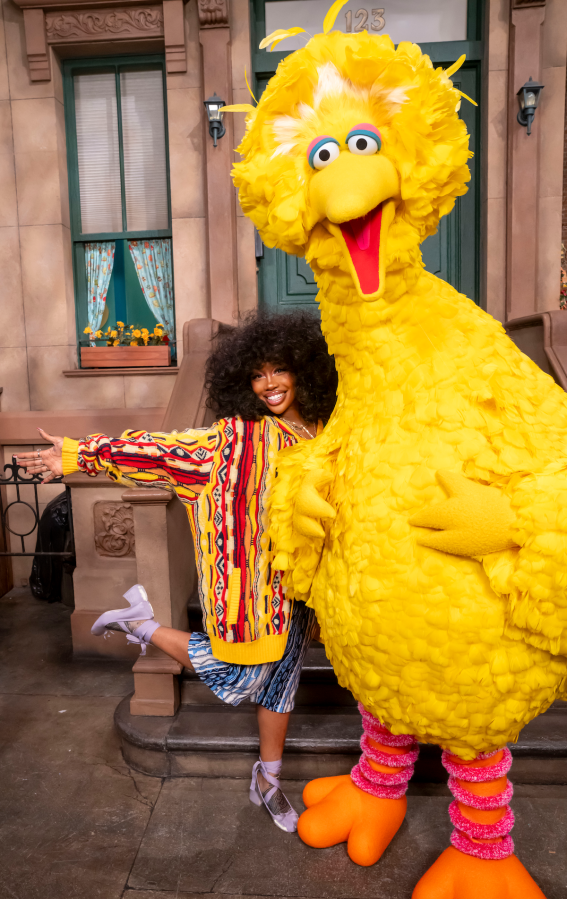 SZA x Sesame Street Assets