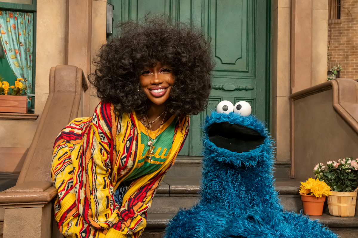 SZA x Sesame Street Assets