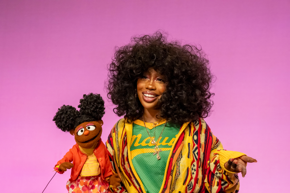 SZA x Sesame Street Assets