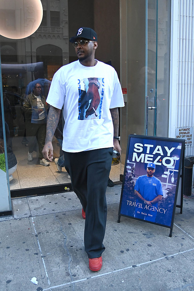 Carmelo Anthony Debuts Cannabis Brand STAYME70 ahead of 420 at The Travel Agency
