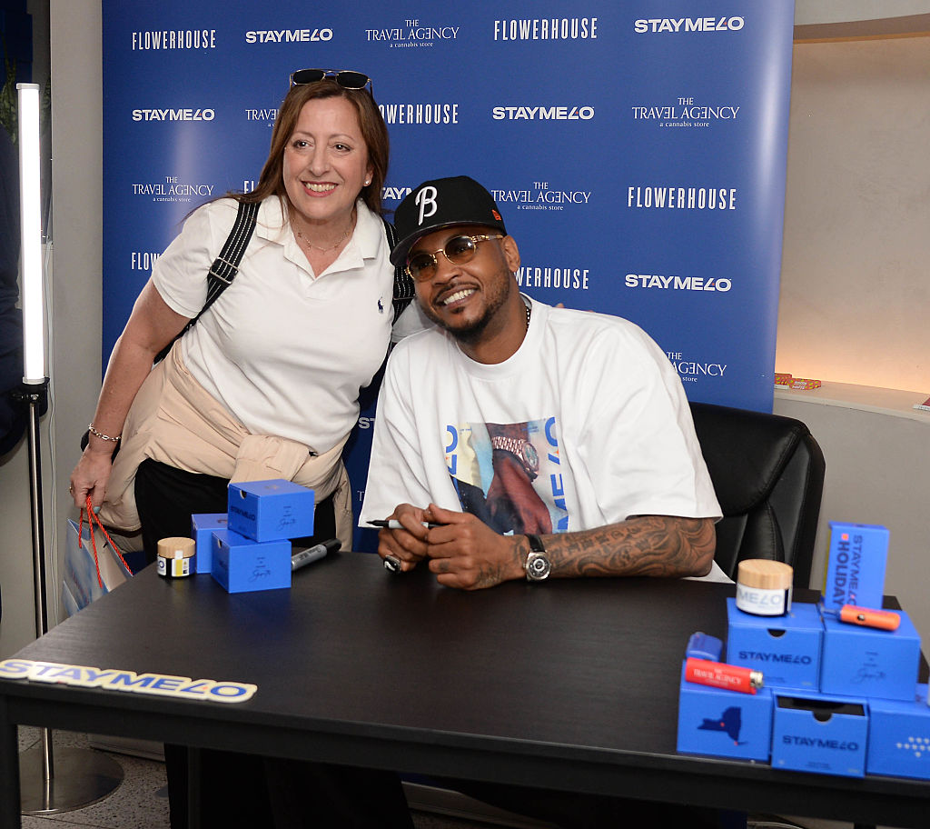 Carmelo Anthony Debuts Cannabis Brand STAYME70 ahead of 420 at The Travel Agency
