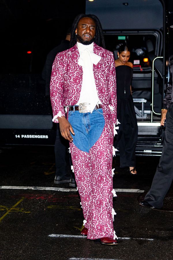 The 2025 Met Gala Celebrating "Superfine: Tailoring Black Style" - Street Sightings