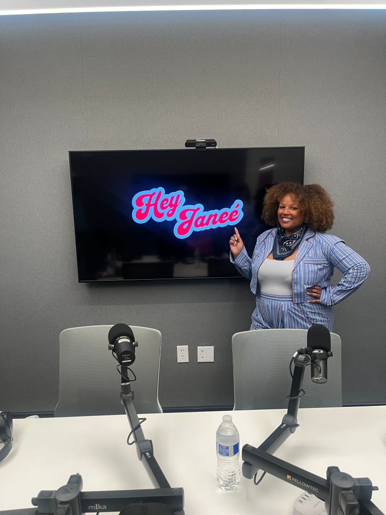 Janeé Bolden for the 'Hey Janeé' Podcast