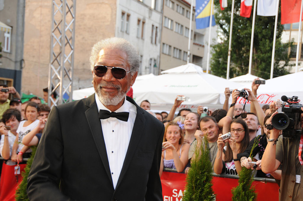 American actor and film producer Morgan Freeman's birthday - Archive