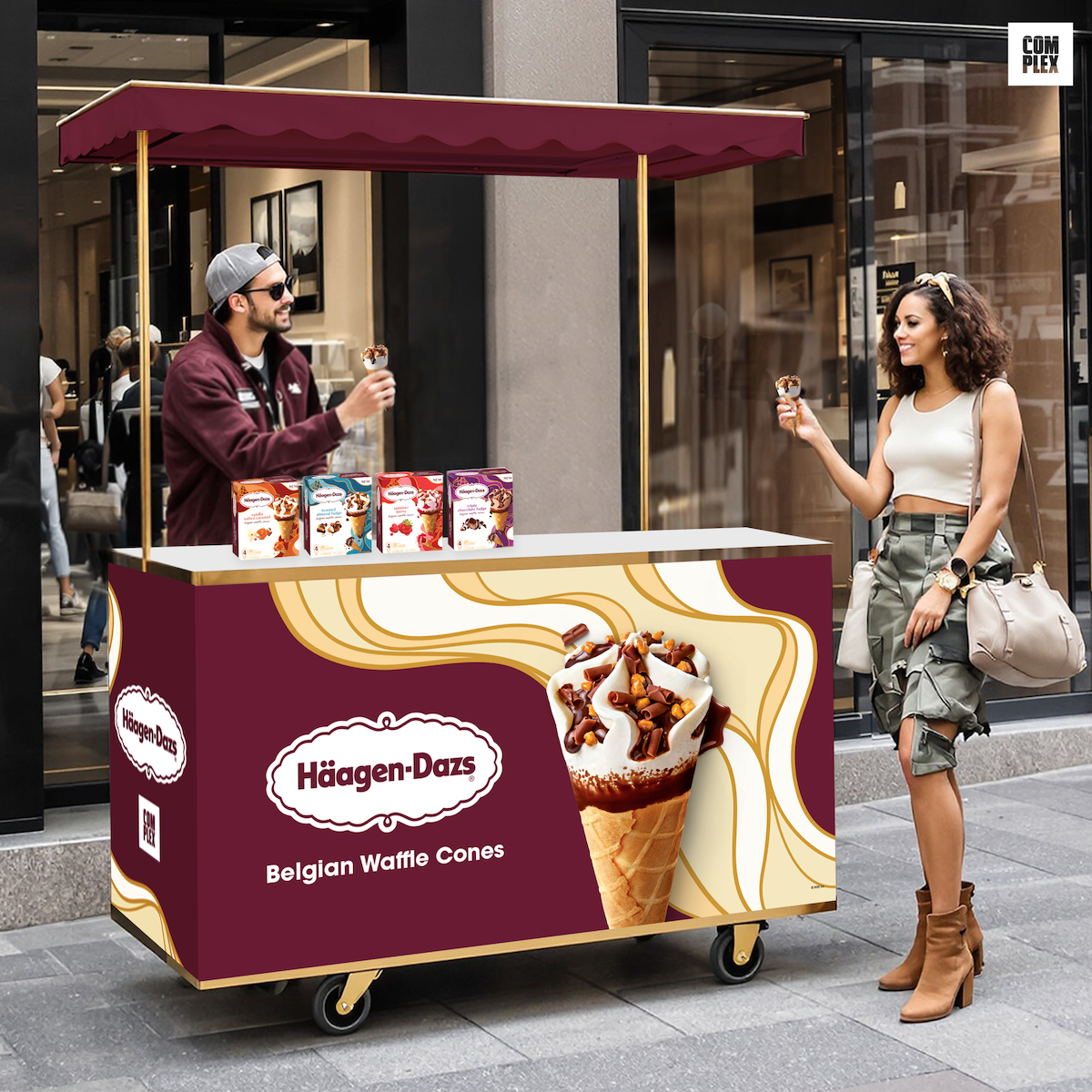 Häagen-Dazs & Complex Summer Pop Up Series