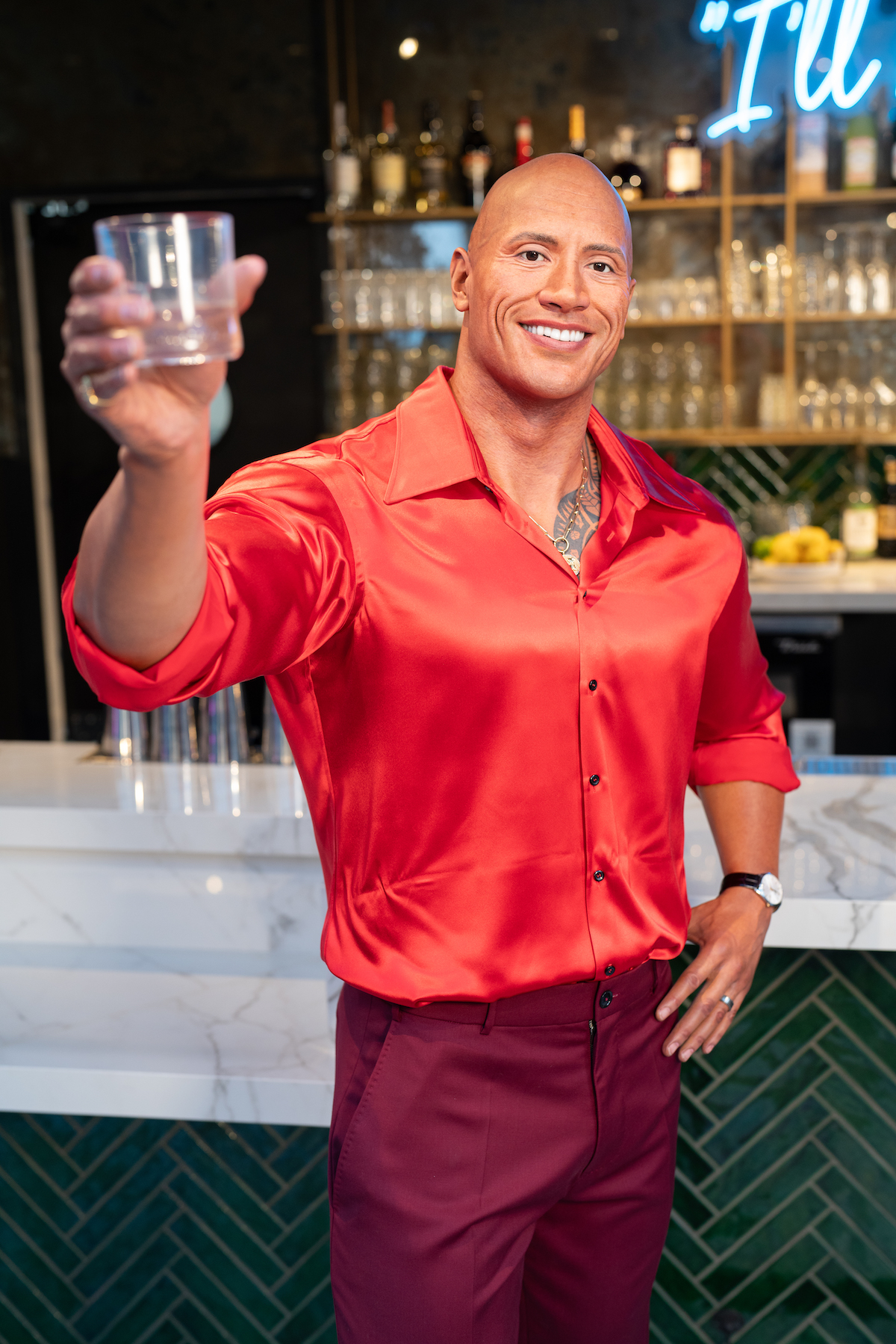 Dwayne Johnson + Other Celebrities Wax Figure Photos