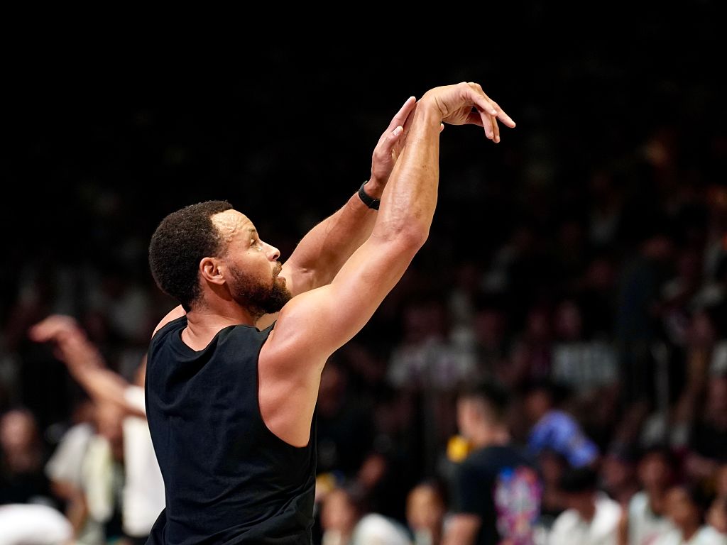 NBA Star Stephen Curry 2025 China Tour In Chongqing