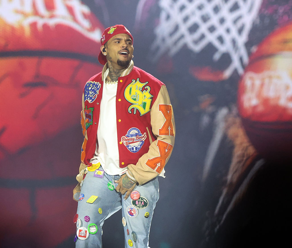Chris Brown Performs At Chase Field